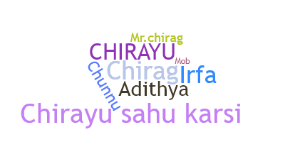 Nickname - Chirayu