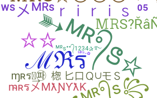 Nickname - MrS