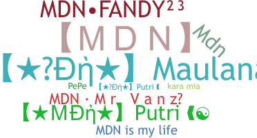 Nickname - MDN