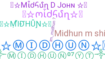 Nickname - Midhun