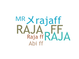Nickname - RajaFf