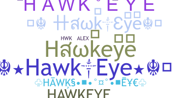 Nickname - Hawkeye