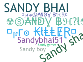 Nickname - Sandybhai
