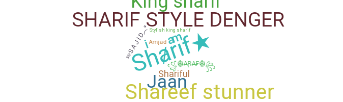 Nickname - Sharif