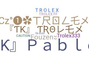Nickname - Trolex