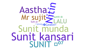 Nickname - Sunit