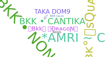 Nickname - bkk