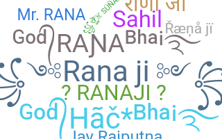 Nickname - Ranaji