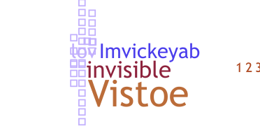 Nickname - invisibles