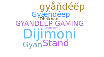 Nickname - Gyandeep
