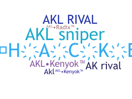 Nickname - AKL