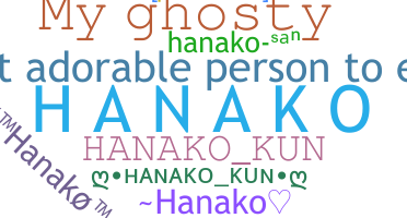Nickname - Hanako