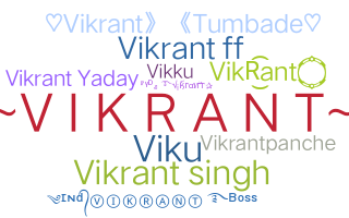 Nickname - Vikrant