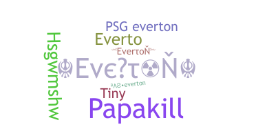 Nickname - Everton