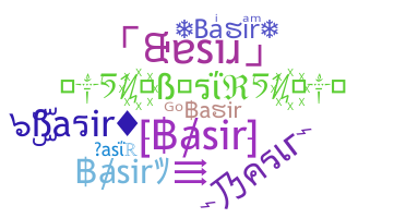 Nickname - Basir