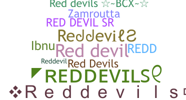 Nickname - reddevils