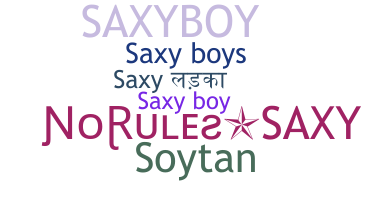 Nickname - saxyboy
