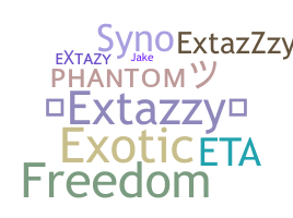 Nickname - extazy