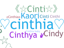 Nickname - cinthia
