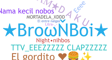Nickname - BrownBoi