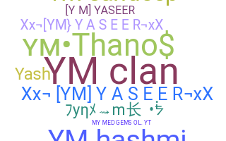 Nickname - YM