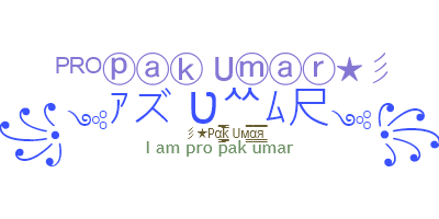 Nickname - PakUmar