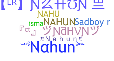 Nickname - Nahun