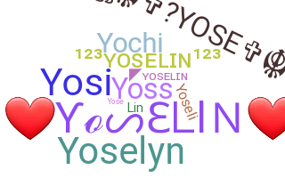 Nickname - yoselin