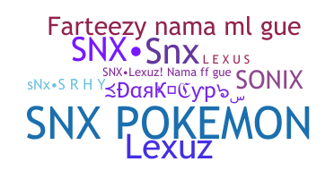 Nickname - SNx