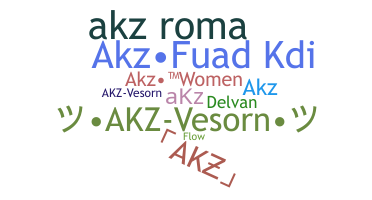 Nickname - AKZ