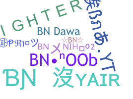 Nickname - bn