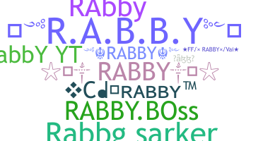 Nickname - Rabby