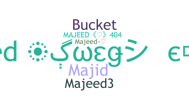 Nickname - Majeed