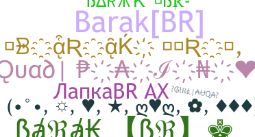 Nickname - BarakBR