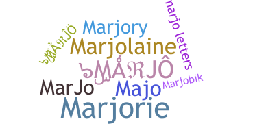 Nickname - Marjo