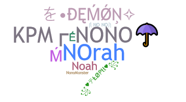 Nickname - Nono