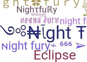 Nickname - nightfury