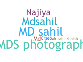 Nickname - MdSahil