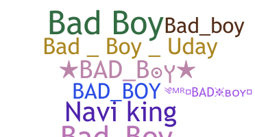 Nickname - bAD_Boy