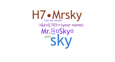 Nickname - Mrsky