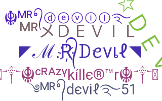 Nickname - MrDevil