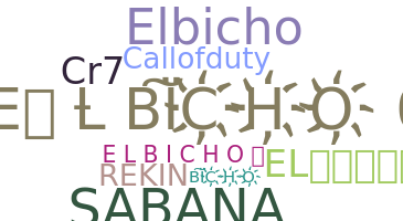 Nickname - elbicho