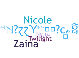 Nickname - Nizzy
