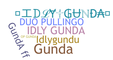 Nickname - IdlyGunda