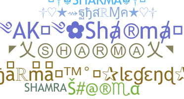 Nickname - Sharma