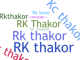Nickname - RkThakor