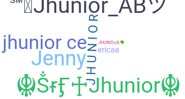 Nickname - JHUNIOR