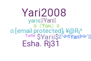Nickname - Yari