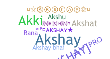 Nickname - Akshaypro