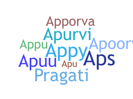 Nickname - Apurva